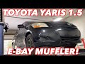 2008 Toyota Yaris 1 5L EXHAUST W E BAY MUFFLER