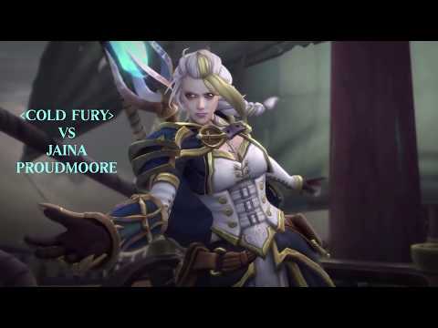 Cold Fury vs Jaina Proudmoore - Mythic Battle of Dazar'alor
