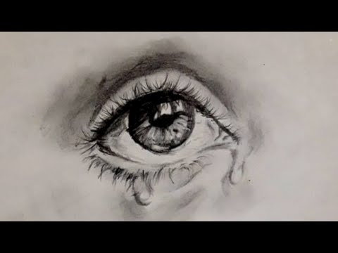 How to make Realistic Eye | Pencil Sketch | Drawing | Prutha Creation