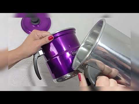 Leiteira Com Apito Média 2 Litros Fervedor Leite Chá maçãSTORE