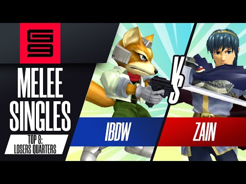 iBDW vs Zain - Melee Singles Top 8 Losers Quarter-Final - Genesis 9 | Fox vs Marth