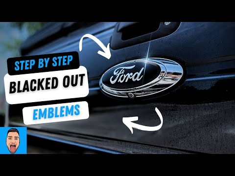 How To Plasti Dip Car Emblems/Badges