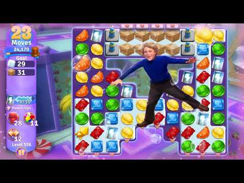 Wonka's World of Candy Level 558 NO BOOSTERS - A S GAMING ✔
