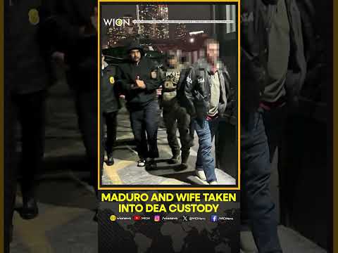 Venezuela-U.S.: DEA Takes Maduro, Cilia Flores Into Custody in New York | WION