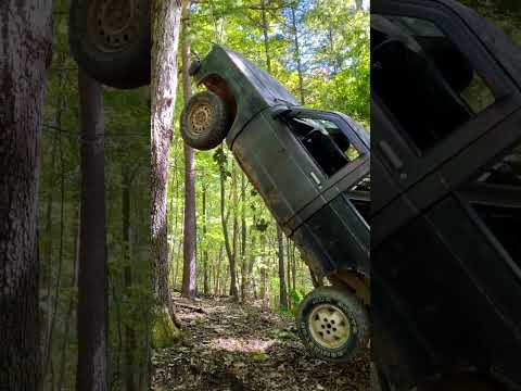 WINCHING TREES DOWN WITH A MILE MARKER WINCH?