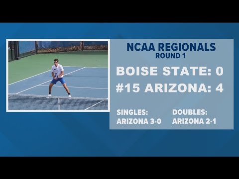 Boise State men's tennis falls 4-0 to Arizona in NCAA Tournament