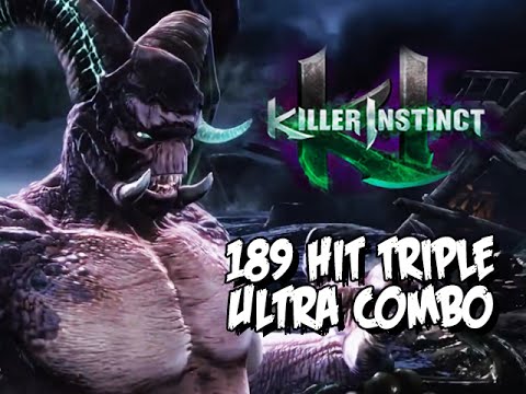 189 HIT - GARGOS Triple Ultra Combo (Killer Instinct Season 3)