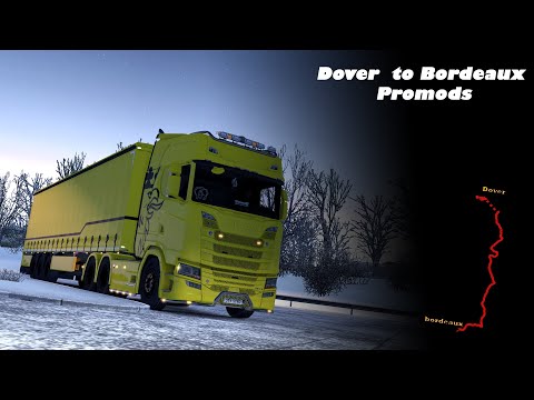 Promods Dover to Bordeaux Timelapse
