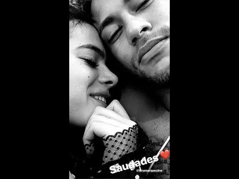 Neymar JR with girl friend Bruna Marquezine beautiful memories
