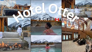Otter Hotel Banff 🇨🇦 | Room Tour + Rooftop Hot Pool Views