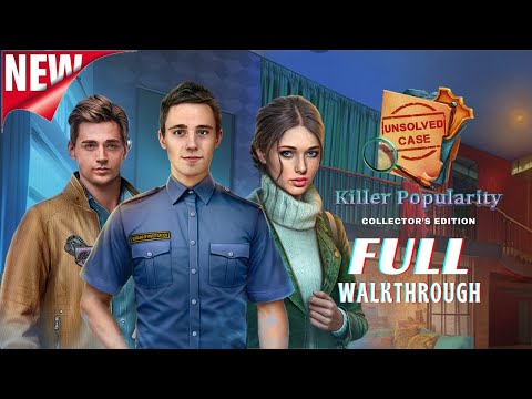 Unsolved Case 5: Killer Popularity Full Walkthrough