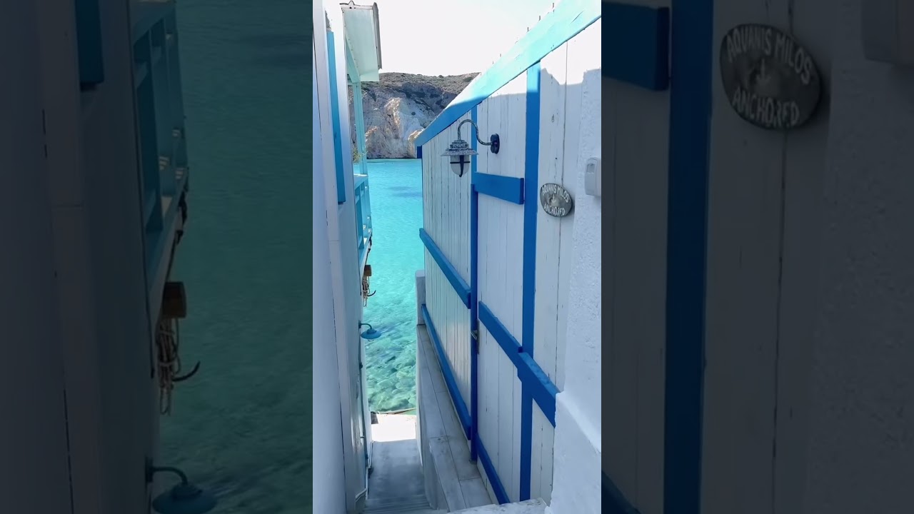 🇬🇷🌊 Greece Has an Island That Looks Like Another Planet 😳✨