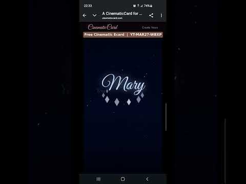 The birthday card that made her cry 😭