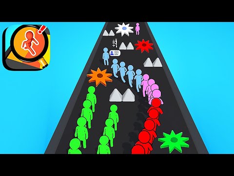 Colors Runners - All Levels Gameplay Android,ios (Levels 14-15) - YouTube