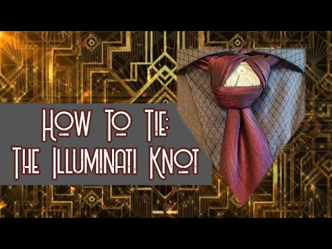 How To Tie a Necktie - The Illuminati Knot