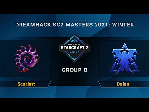 SC2 - Scarlett vs. Dolan - Group B - DreamHack SC2 Masters 2021 Winter - NA