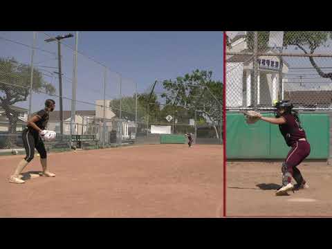 Izabella Chavez 2023 Catcher Skills Videos