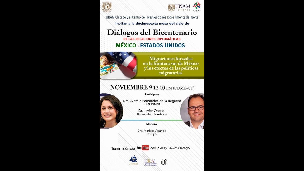 Diálogos del Bicentenario de las Relaciones Diplomáticas entre MEX-EEUU (Decimosexta mesa)