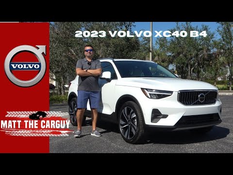 2023 Volvo XC40 B4 FWD Plus is a fun, luxury compact SUV. Review and drive.