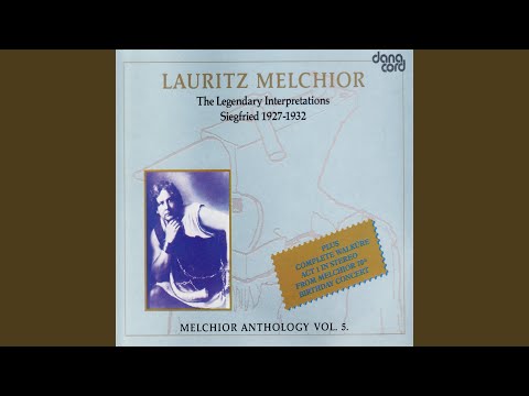 Siegfried: Ewig war ich, ewig bin ich