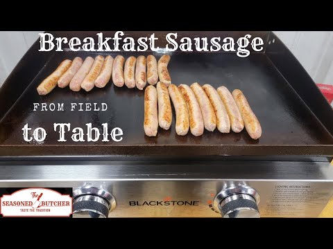 HOW TO MAKE HOMEMADE BREAKFAST SAUSAGE LINKS OR PATTIES!  (WILD TURKEY BREAKFAST SAUSAGE.)