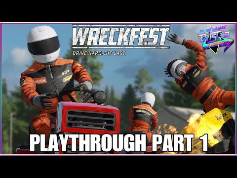 WreckFest PS5 Playthrough Part 1 - Twisted Gaming TV