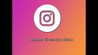 iphone Scam on Instagram