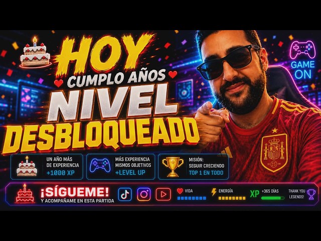 Vídeo relacionado con No Cumplo Años Subo De Nivel Divertido Gamer Cumpleaños Camiseta