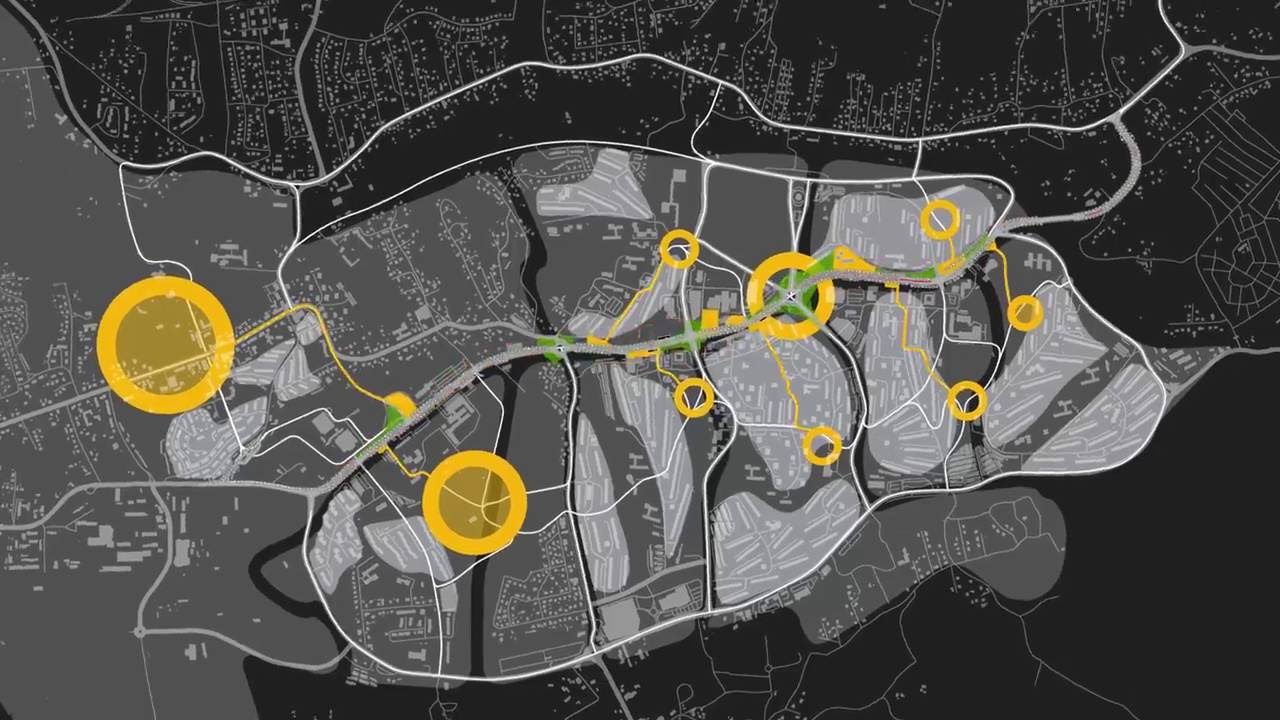 Masterplan Aleje 2015 - koncepcja urbanistyczna dla Jastrzębia Zdrój