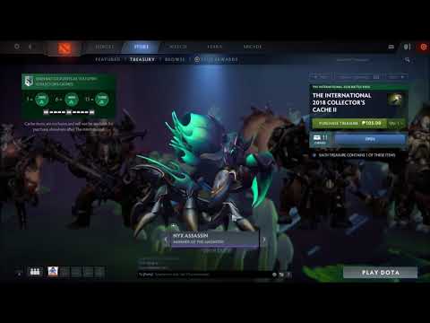 The International 2018 Collector’s Cache Version 2 Preview TI8 Items