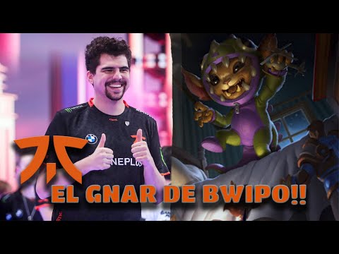 FNC BWIPO JUEGA GNAR EN CHALLENGER!!! FNC Bwipo stream highlights sub español