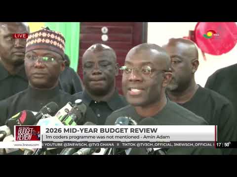 Minority Caucus in Parliament reacts to 2025 Mid-Year Budget Review by Finance Minister