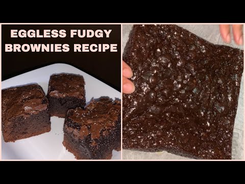Eggless Brownies Recipe | Best Fudgy Chocolate Brownies | Easy Recipe | Anvika Shetty
