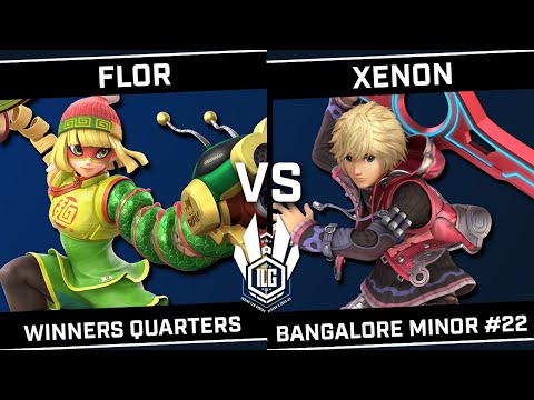 FLOR (Lucina/Min Min) vs Xenon (Shulk) - ILG Bangalore Minor #22