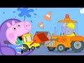 Świnka Peppa Roboty Drogowe Bajki Po Polsku Peppa Po Polsku
