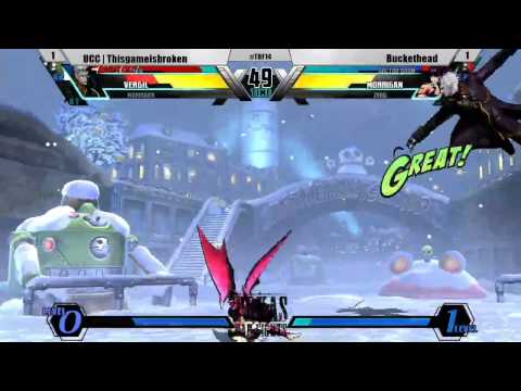 UCC ThisGameIsBroken vs Buckethead - Ultimate Marvel vs. Capcom 3 (Texas Bar Fights Round XIV)