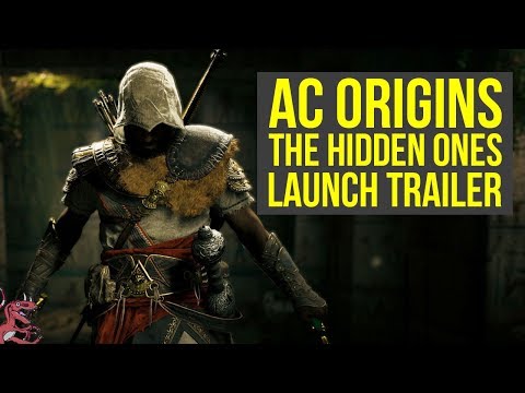 Assassin's Creed Origins The Hidden Ones LAUNCH TRAILER & Short Gameplay Impressions (AC Origins DLC Video