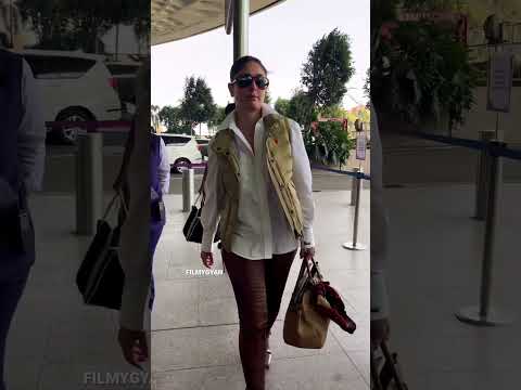Sabki favourite Bebo aka Kareena Kapoor Khan ka Airport look😍 #bebo #kareenakapoor