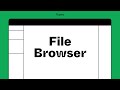 Figma Tutorial File Browser