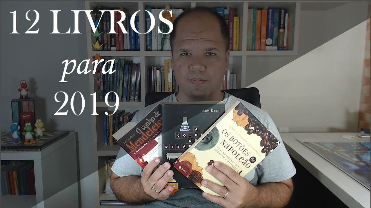 12 Livros de Química para Ler em 2019 #UdQLista
