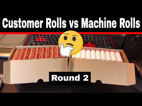 Hunting Pennies - Customer Rolls vs Machine Rolls, Round 2