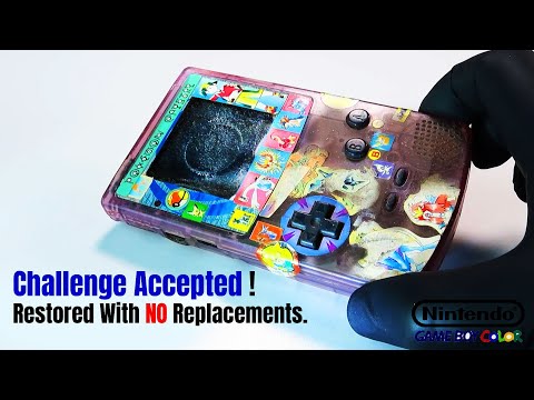Most Detailed GAME BOY Restoration EVER! ✨🎮 After 30 Years in a Basement — In Awful Condition!