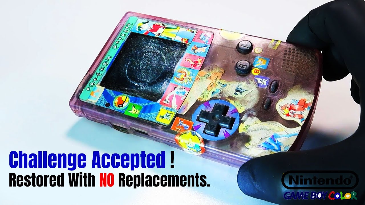 Most Detailed GAME BOY Restoration EVER! ✨🎮 After 30 Years in a Basement — In Awful Condition!