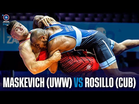Kiryl MASKEVICH (UWW) vs. Gabriel ROSILLO (CUB) | WORLD CHAMPIONSHIPS 2025 | Quarter Final | GR 97Kg