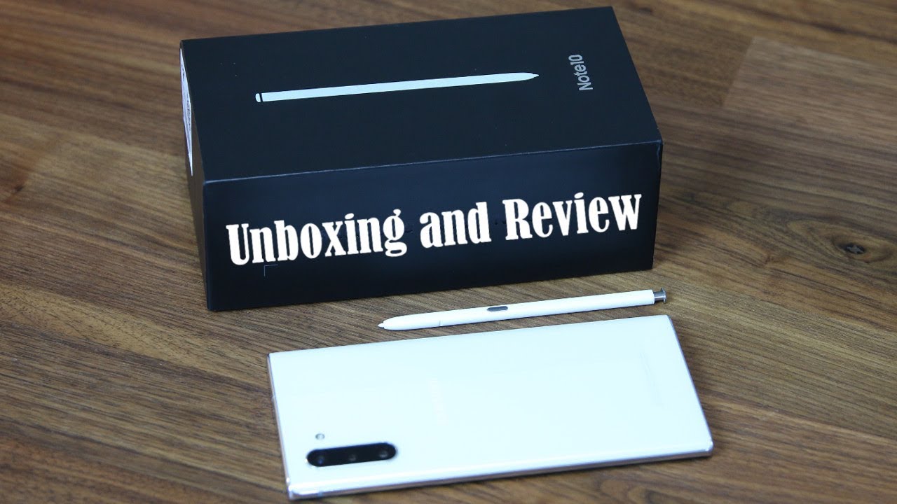 Smaller Galaxy Note 10 - Unboxing, Setup and Review (WHITE COLOR)