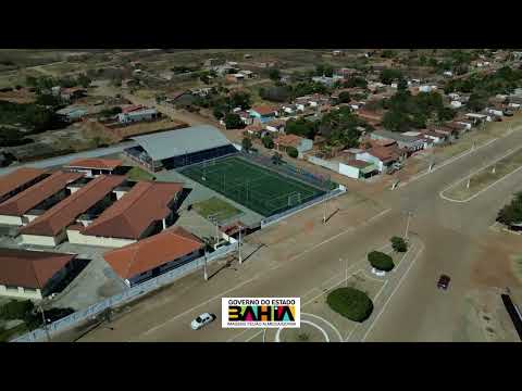 Imagens aéreas da cidade de Mansidão, na Bahia