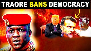 IBRAHIM TRAORE BANS DEMOCRACY AND ELECTION IN BURKINAFASO