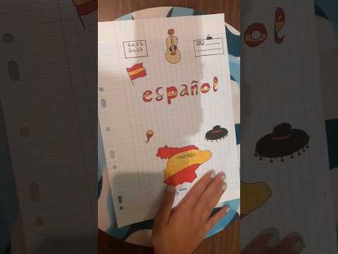 Idées de pages de gardes ~Espagnol~