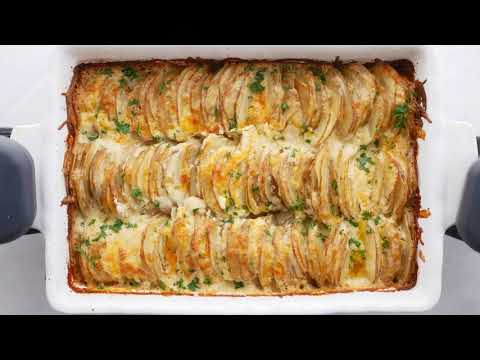 How to Bake Cheesy Scalloped Potatoes | Quick, Easy Recipe