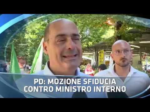 TITOLi TG1-sera 24 luglio 2019 - mercoleDì // prima: risposta di Conte in Senato sul caso Savoini